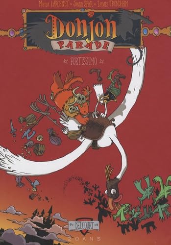 Fortissimo: Un donjon de trop ; Le sage du ghetto ; Le jour des crapauds ; Des fleurs et des marmots Manga