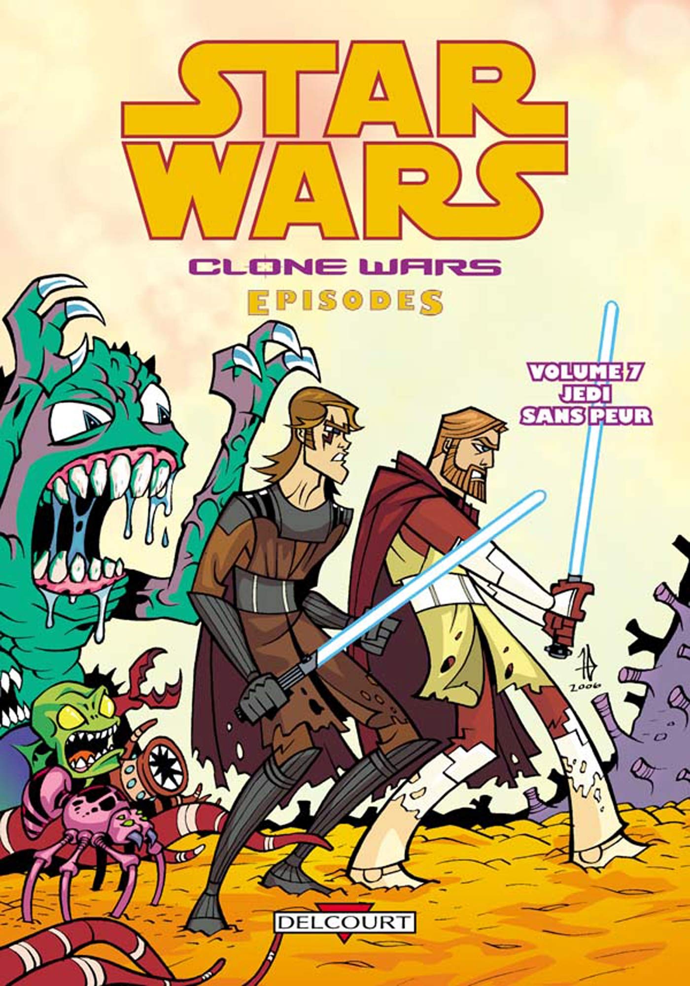 Star Wars - Clone Wars épisodes T07 - Jedi sans peur Manga