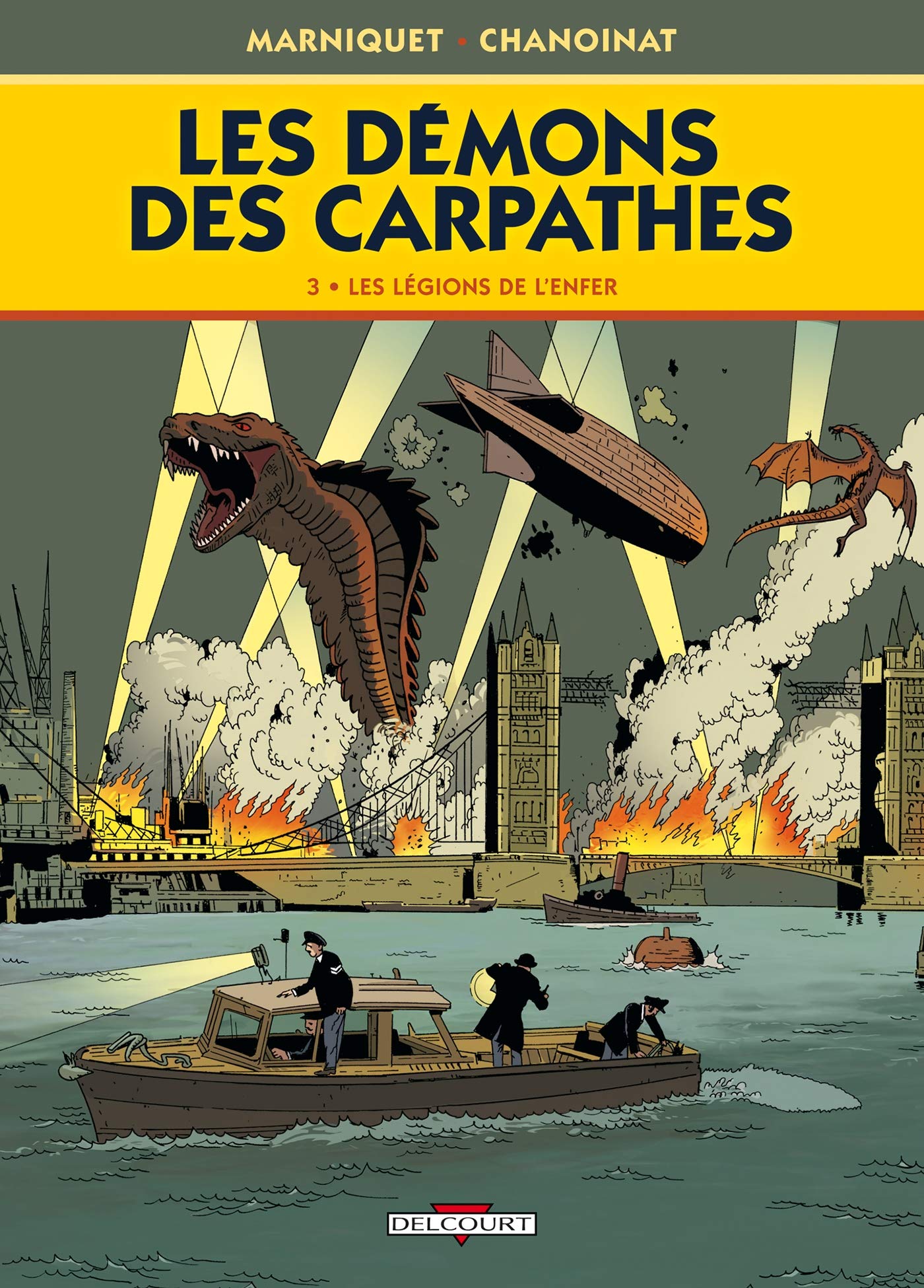 Les Démons des Carpathes T03: Les Légions de l'enfer Manga