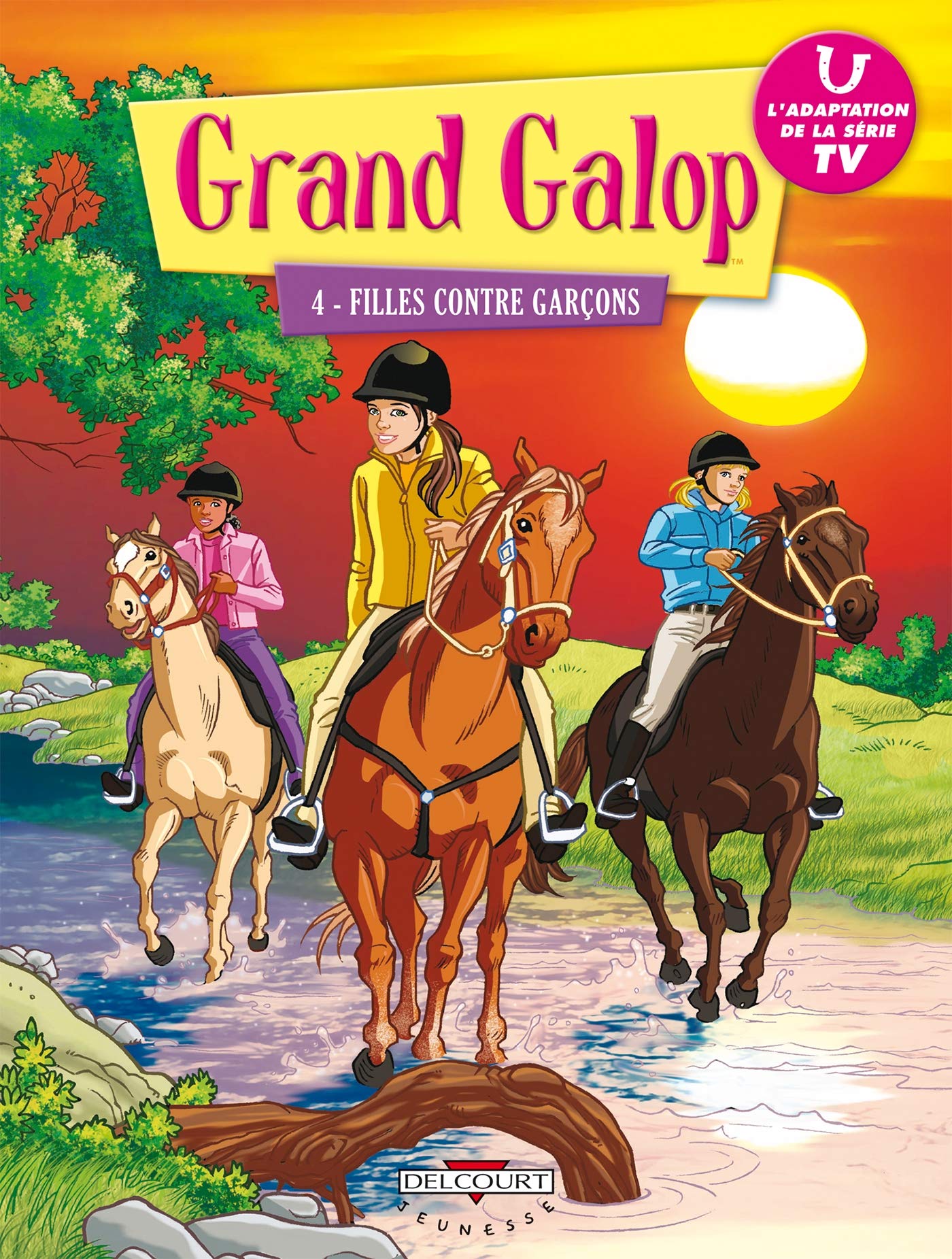 Grand Galop T04: Filles contre garçons Manga