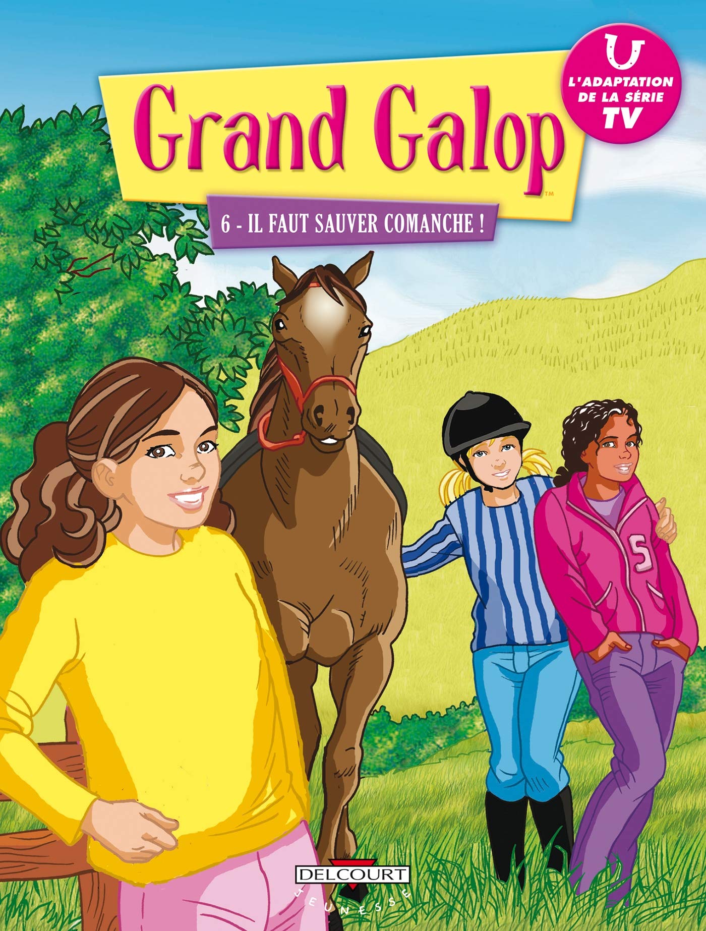 Grand Galop T06: Il faut sauver Comanche ! Manga