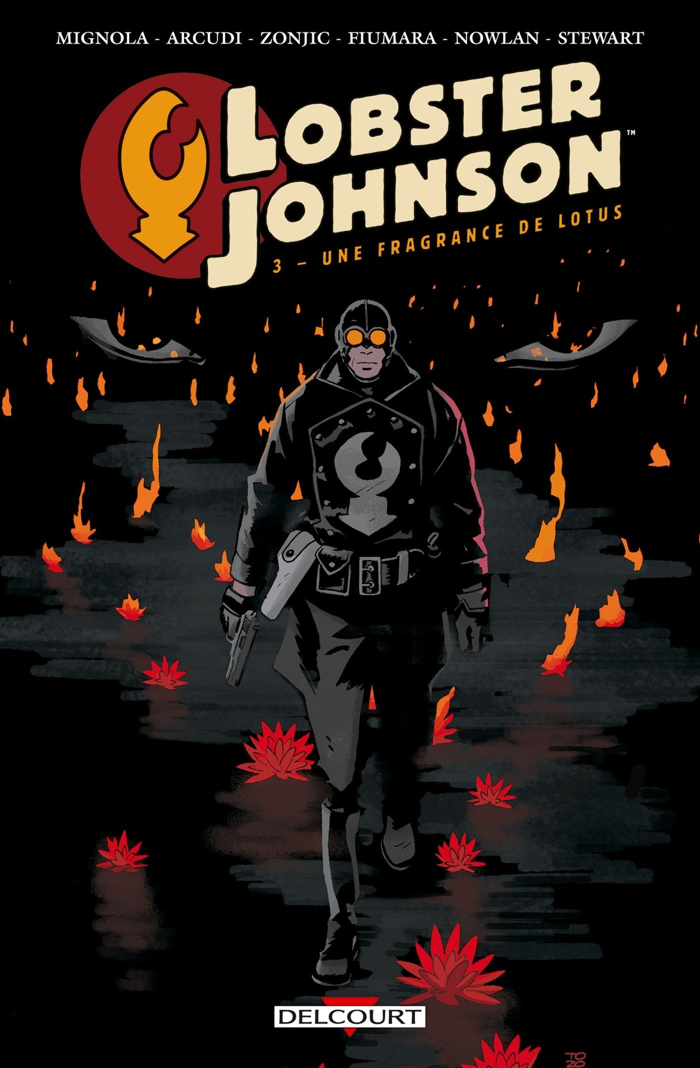 Lobster Johnson T03: Une fragrance de lotus Manga