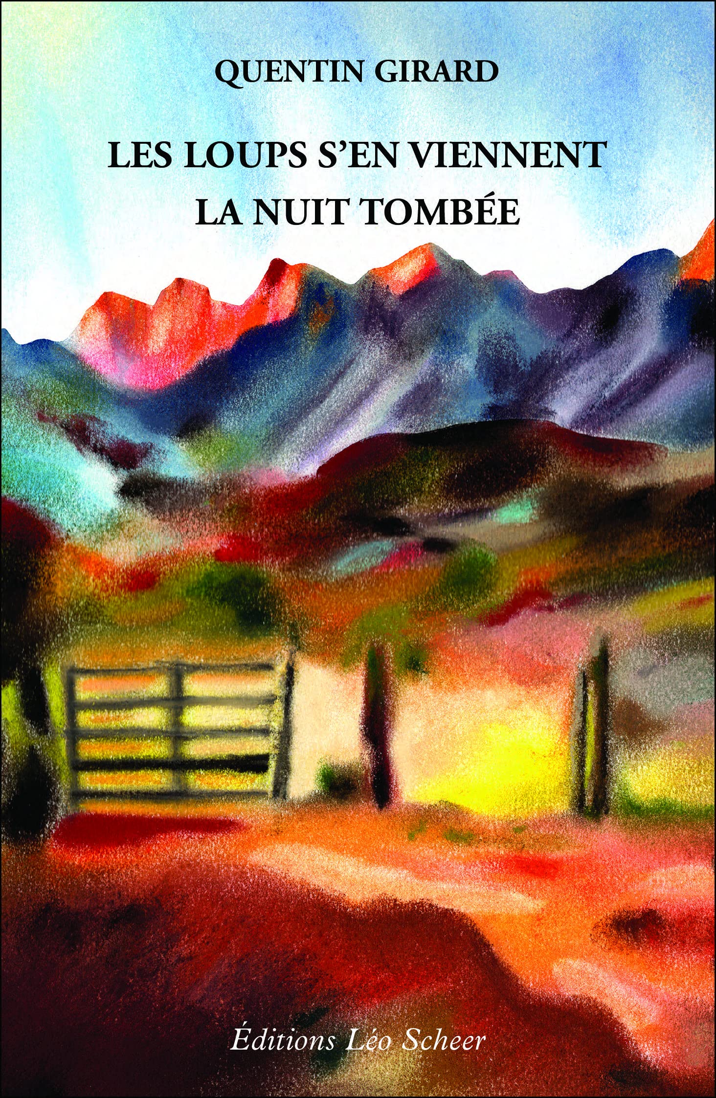 Les loups s'en viennent la nuit tombée book