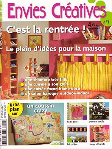 Envies Créatives Numéro 7 - C'est La Rentrée book