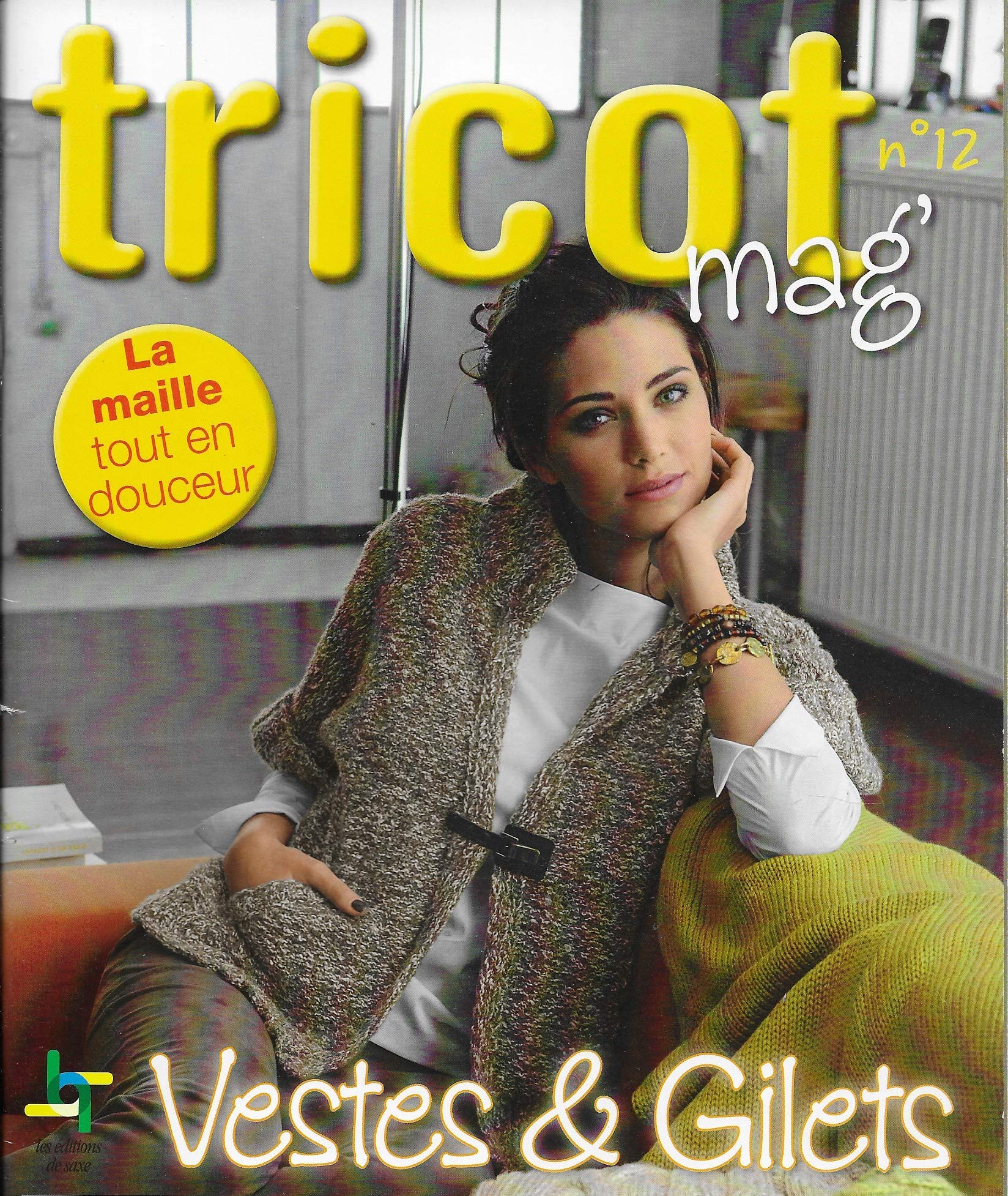 revue tricot mag' N°12 vestes & giles book