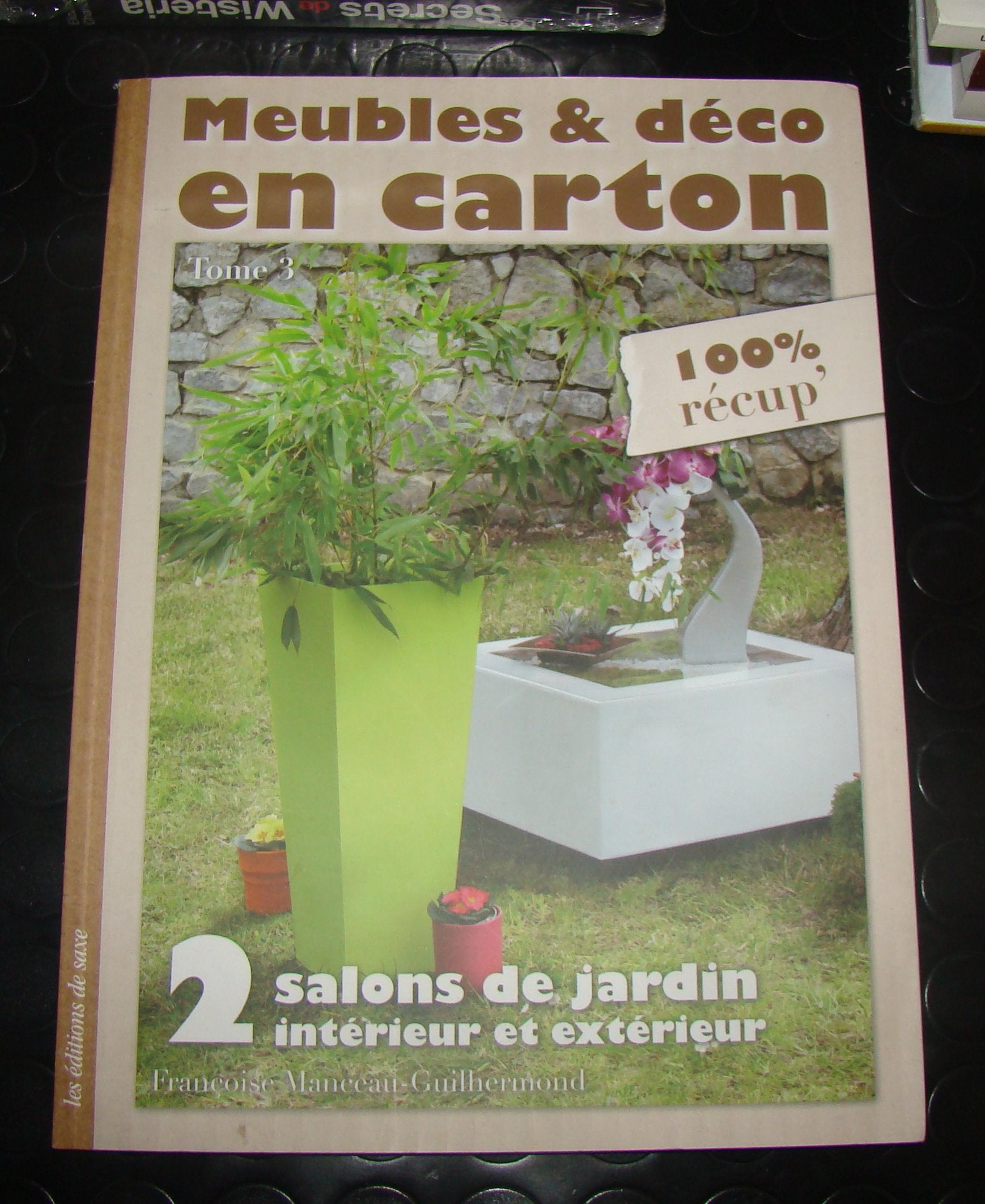 Meubles & déco en carton - Tome 3. 7 meubles & accessoires pour la maison ou le jardin book