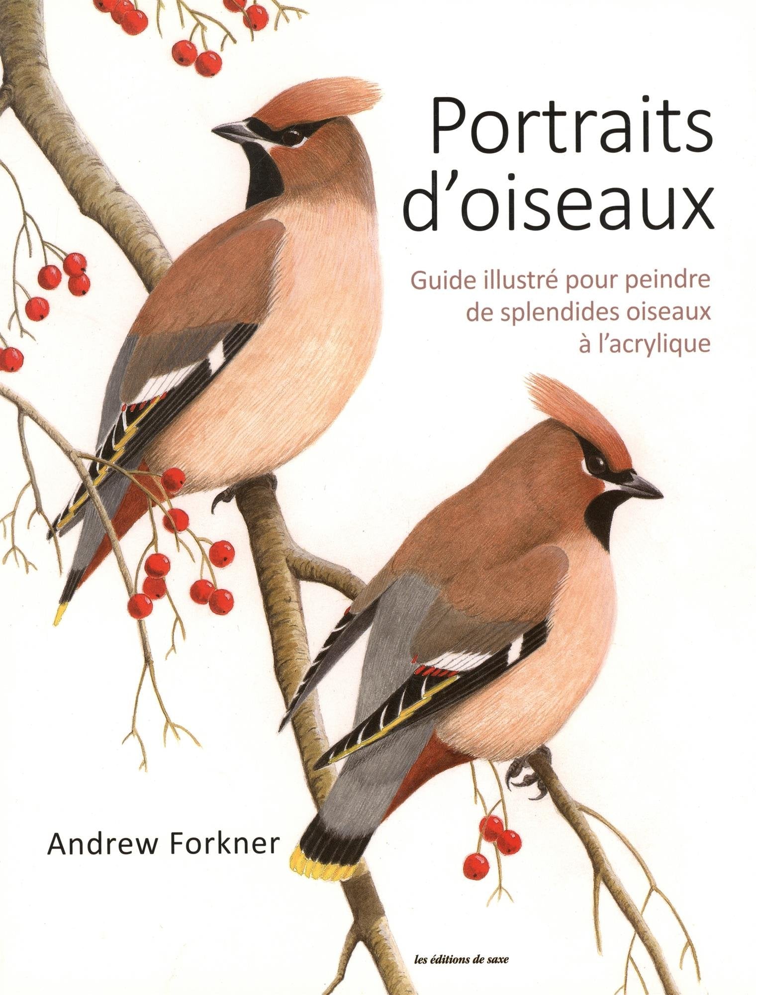 PORTRAITS D'OISEAUX: Guide illustré pour peindre de splendides oiseaux à l'acrylique Film, Art & Culture