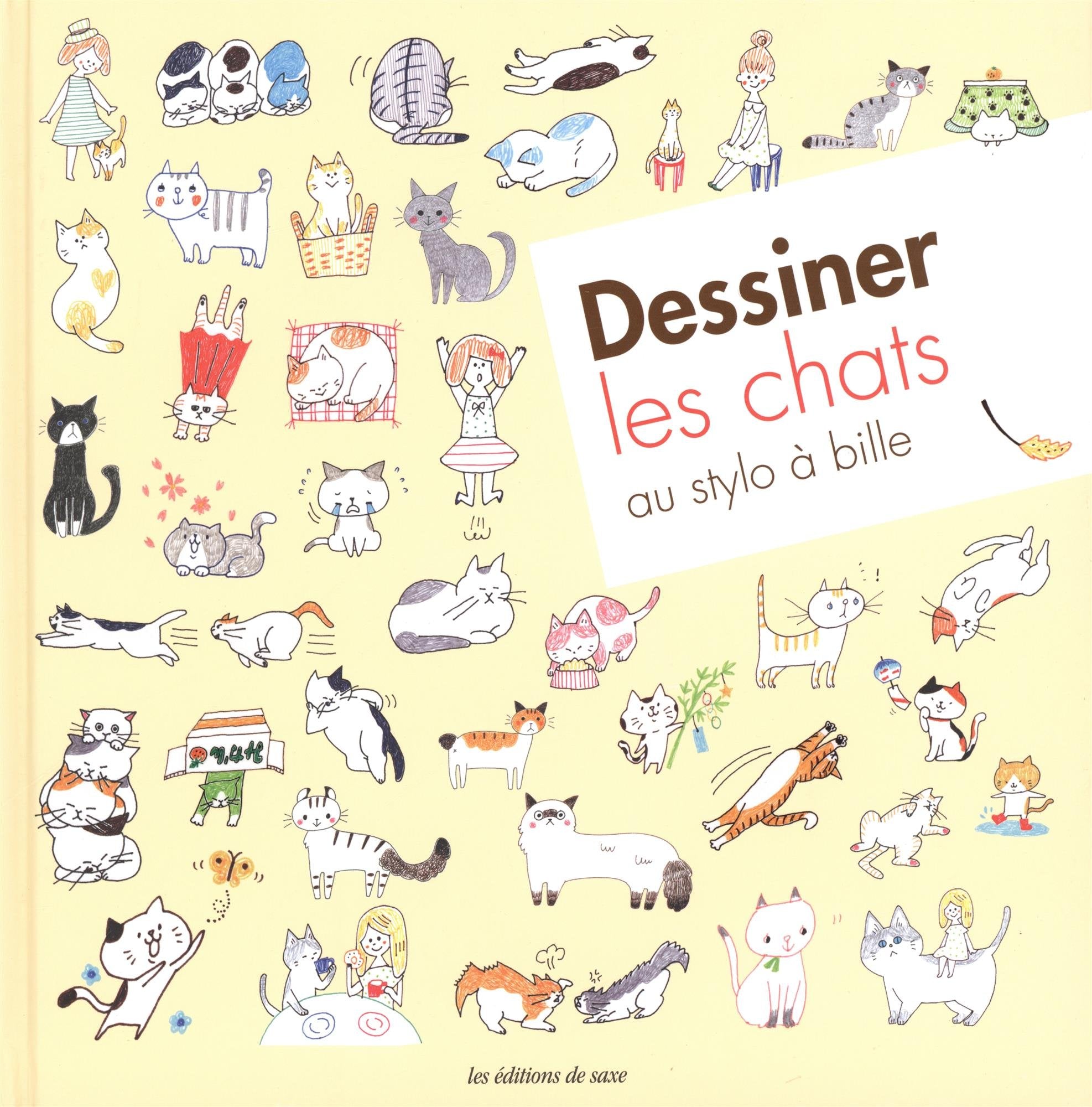 DESSINER LES CHATS AU STYLO BILLE book
