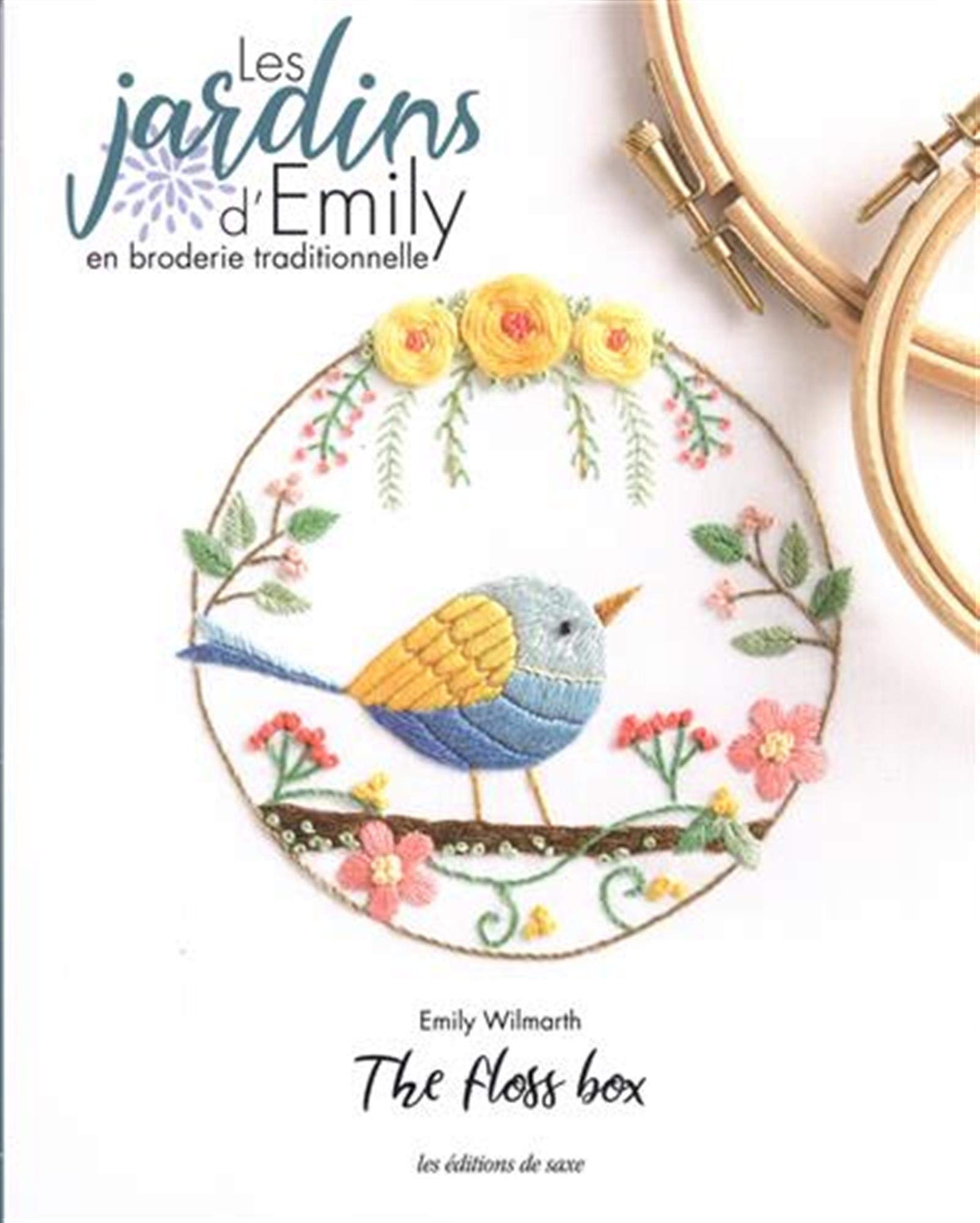 Les jardins d'Emily en broderie traditionnelle book