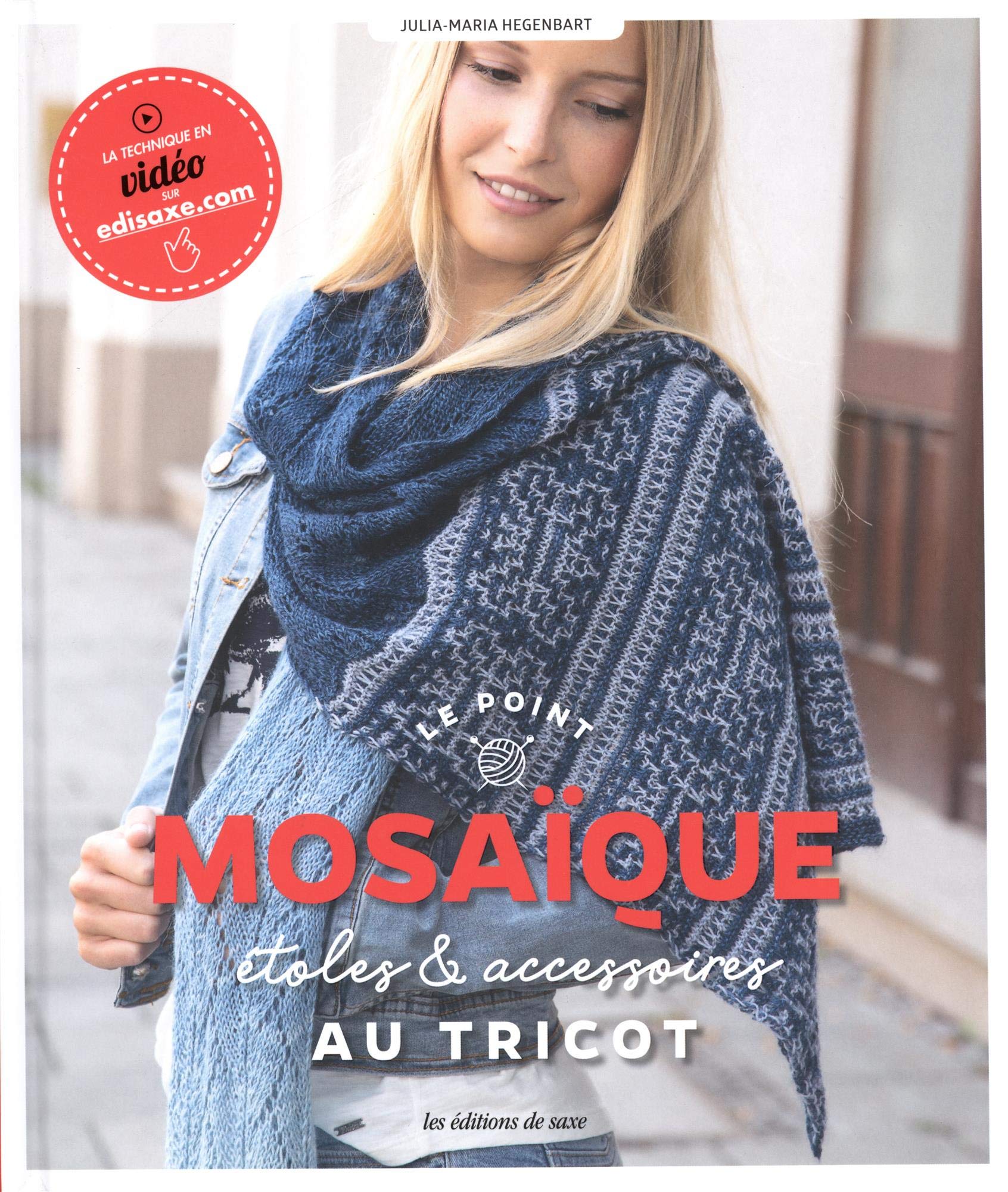 Le point mosaïque : étoles & accessoires au tricot book