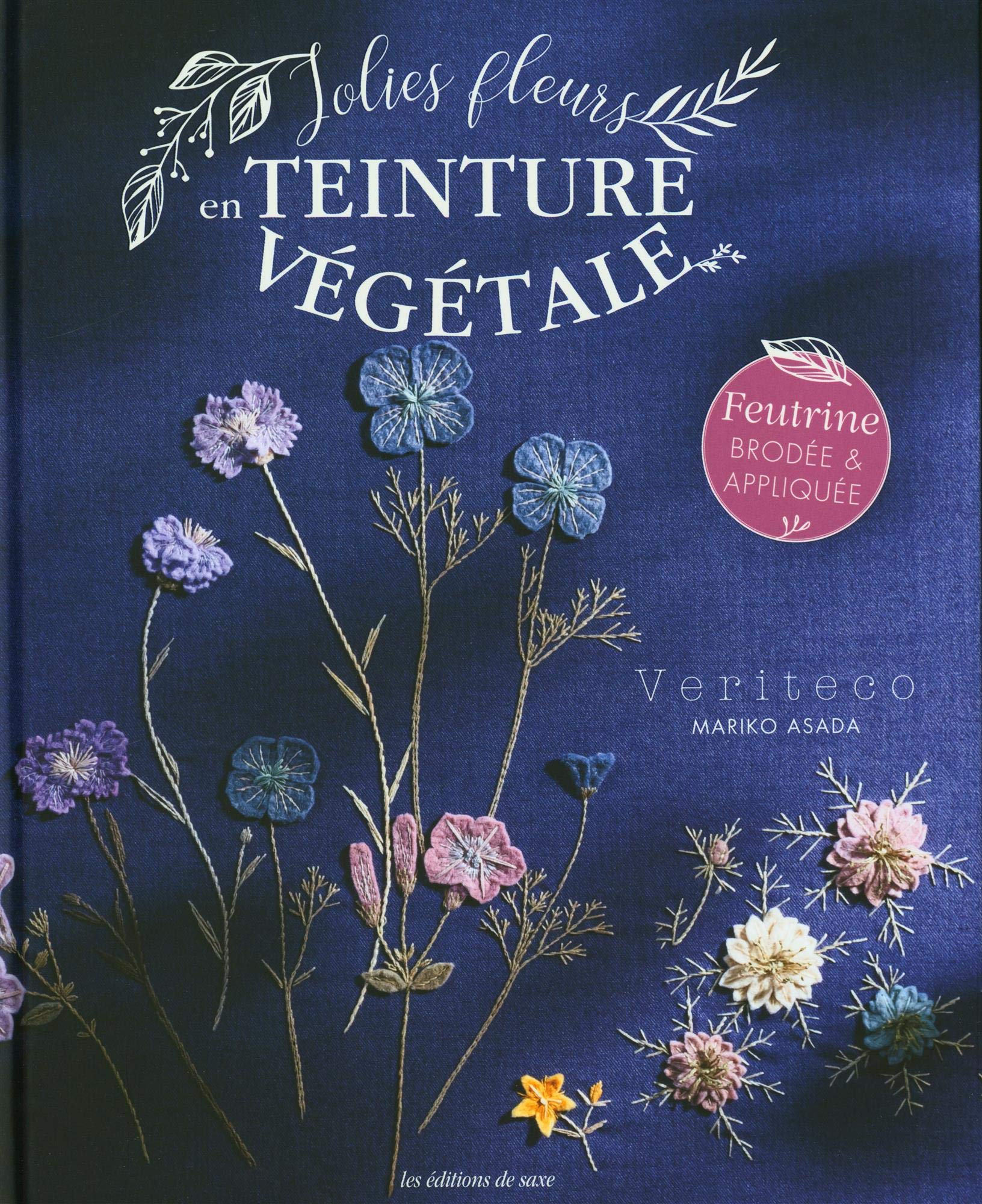Jolies fleurs en teinture végétale book
