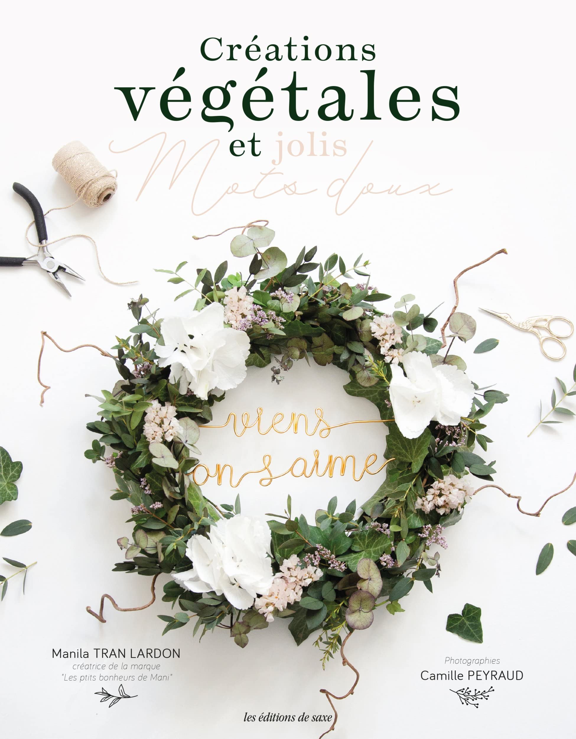 Créations végétales et jolis mots doux book