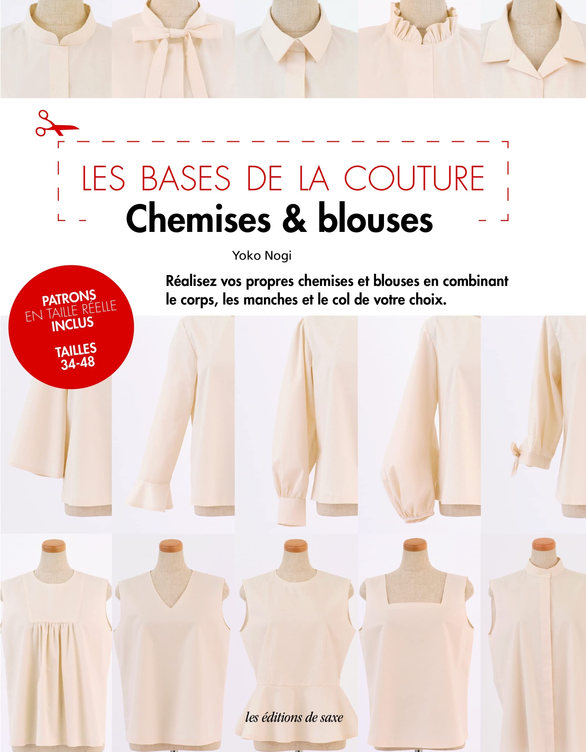 Les bases de la couture - Chemises & blouses book