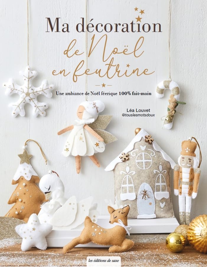 Ma décoration de Noël en feutrine Leisure, Home & Garden