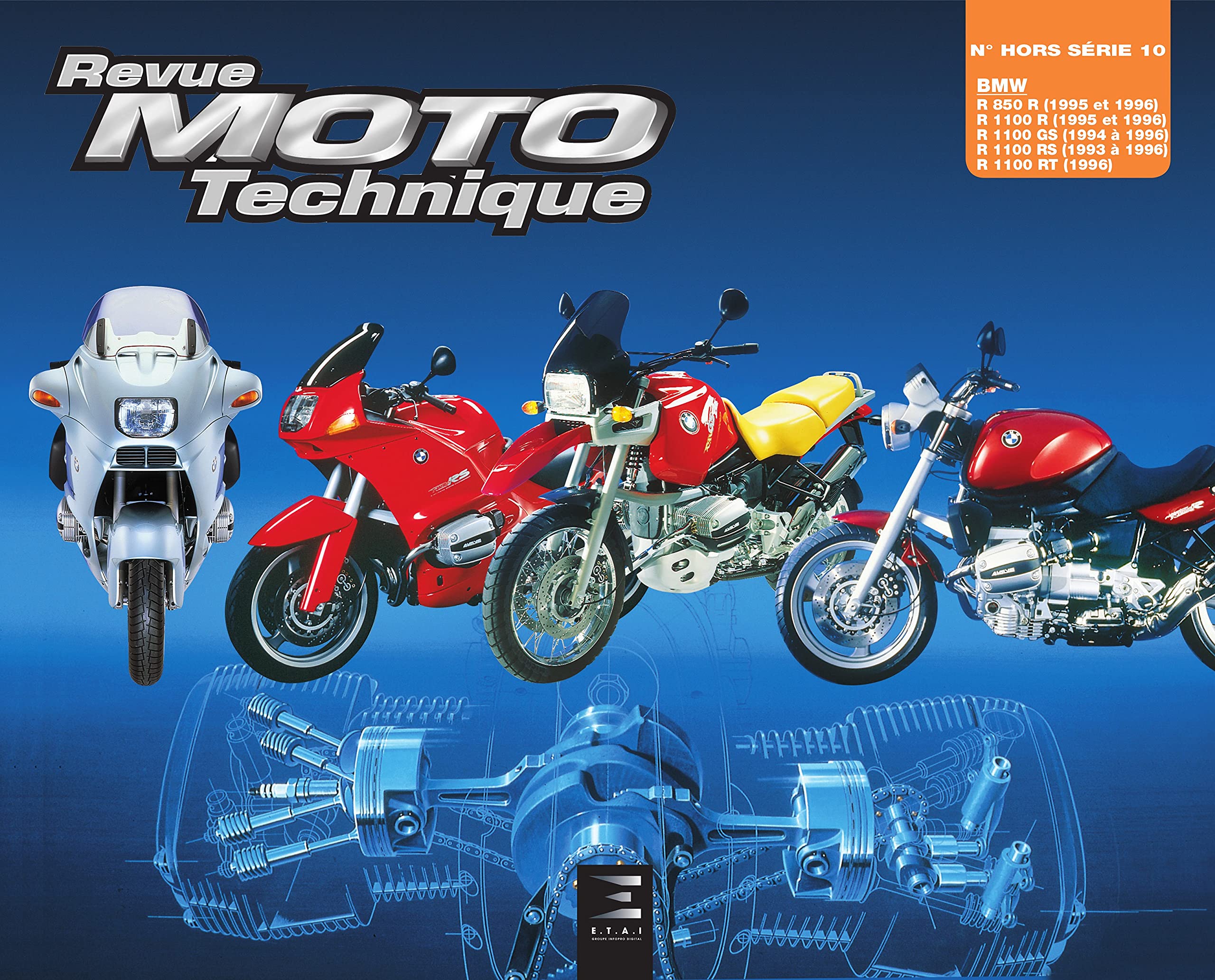 RMT HS10.1 BMW R850R-R1100R-GS/RS/RT (94/96) Books