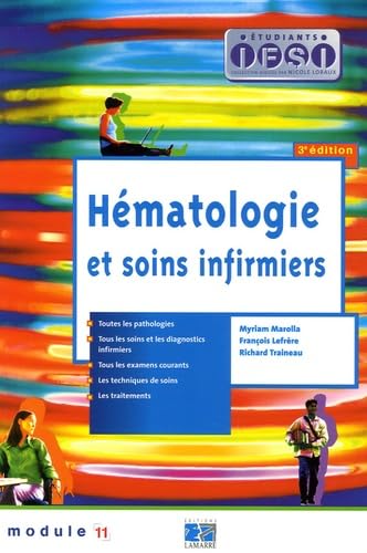 Hématologie et soins infirmiers book