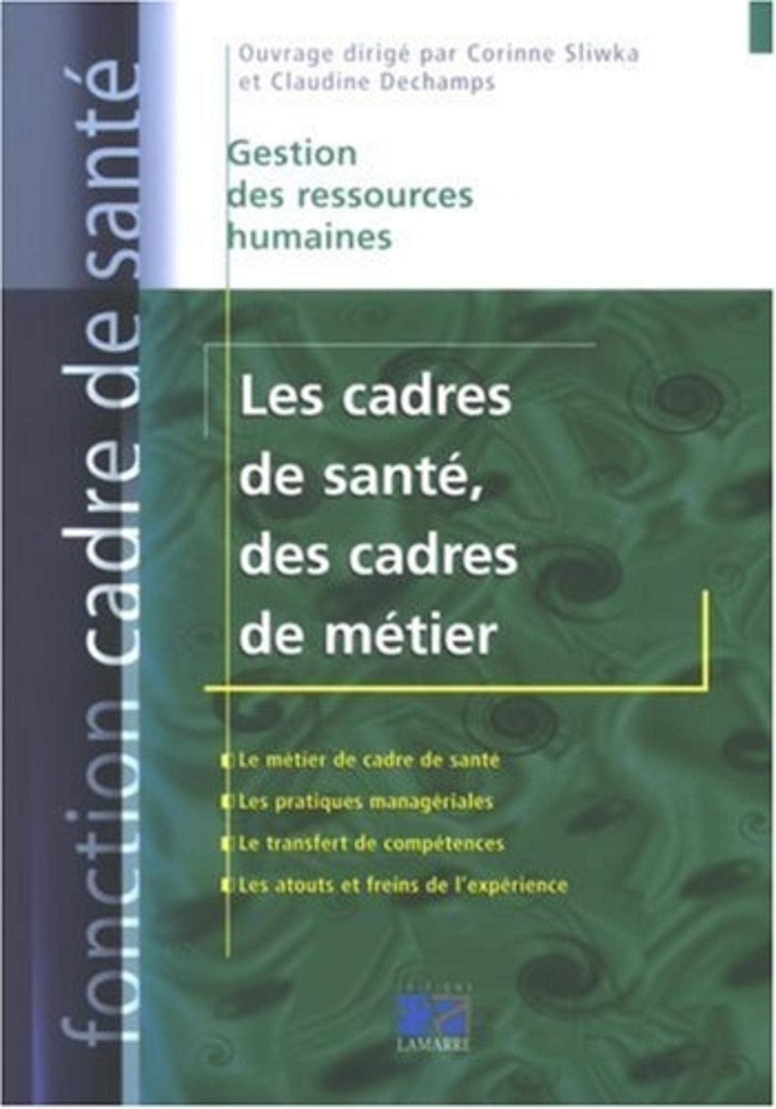 LES CADRES DE SANTE DES CADRES DE METIER: GESTION DES RESSOURCES HUHMAINES Books