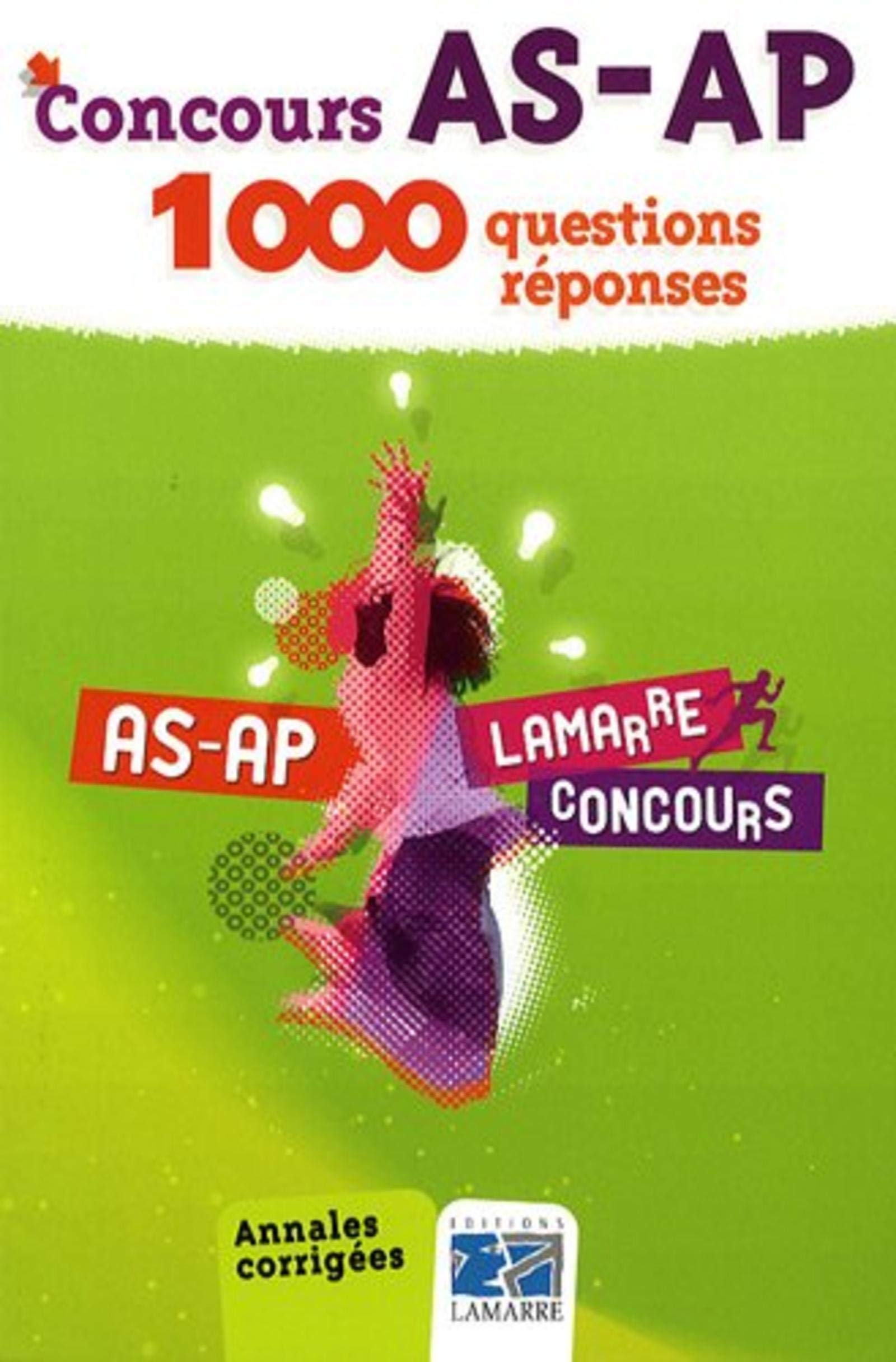 Concours AS-AP: 1000 questions-réponses book