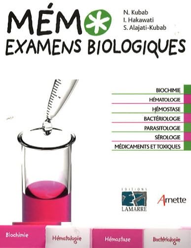 Mémo Examens biologiques book