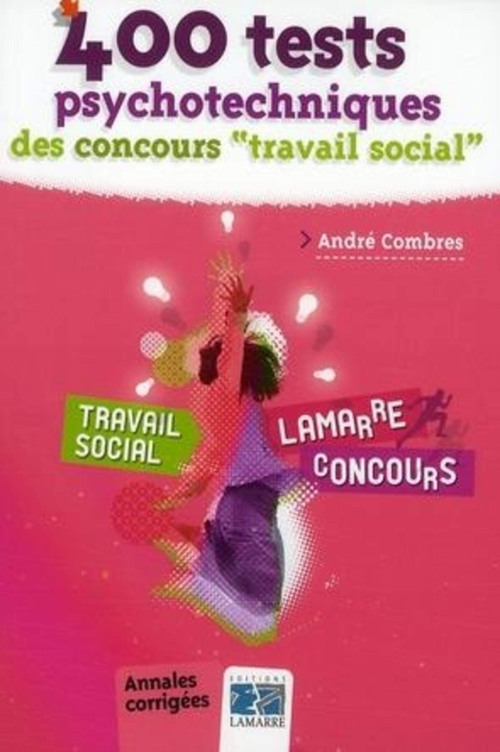 400 tests psychotechniques des concours "travail social" book