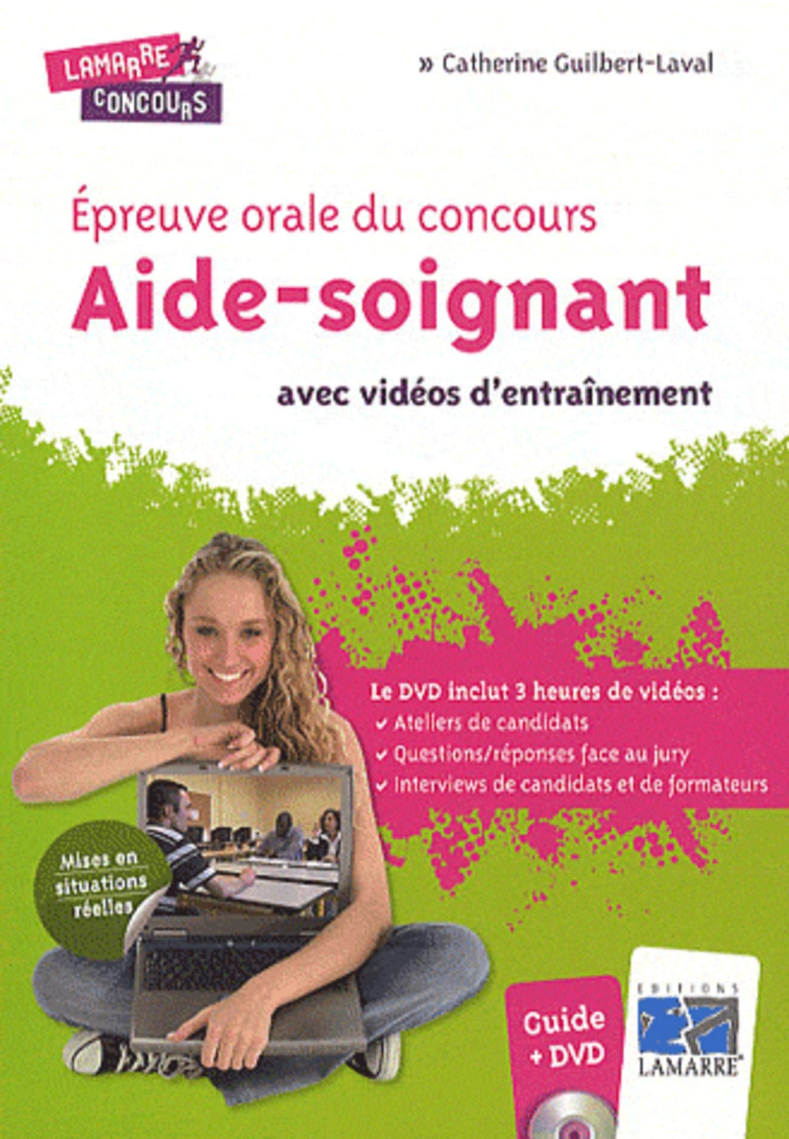 Epreuve orale du concours Aide-soignant: Avec videos d'entraînement book