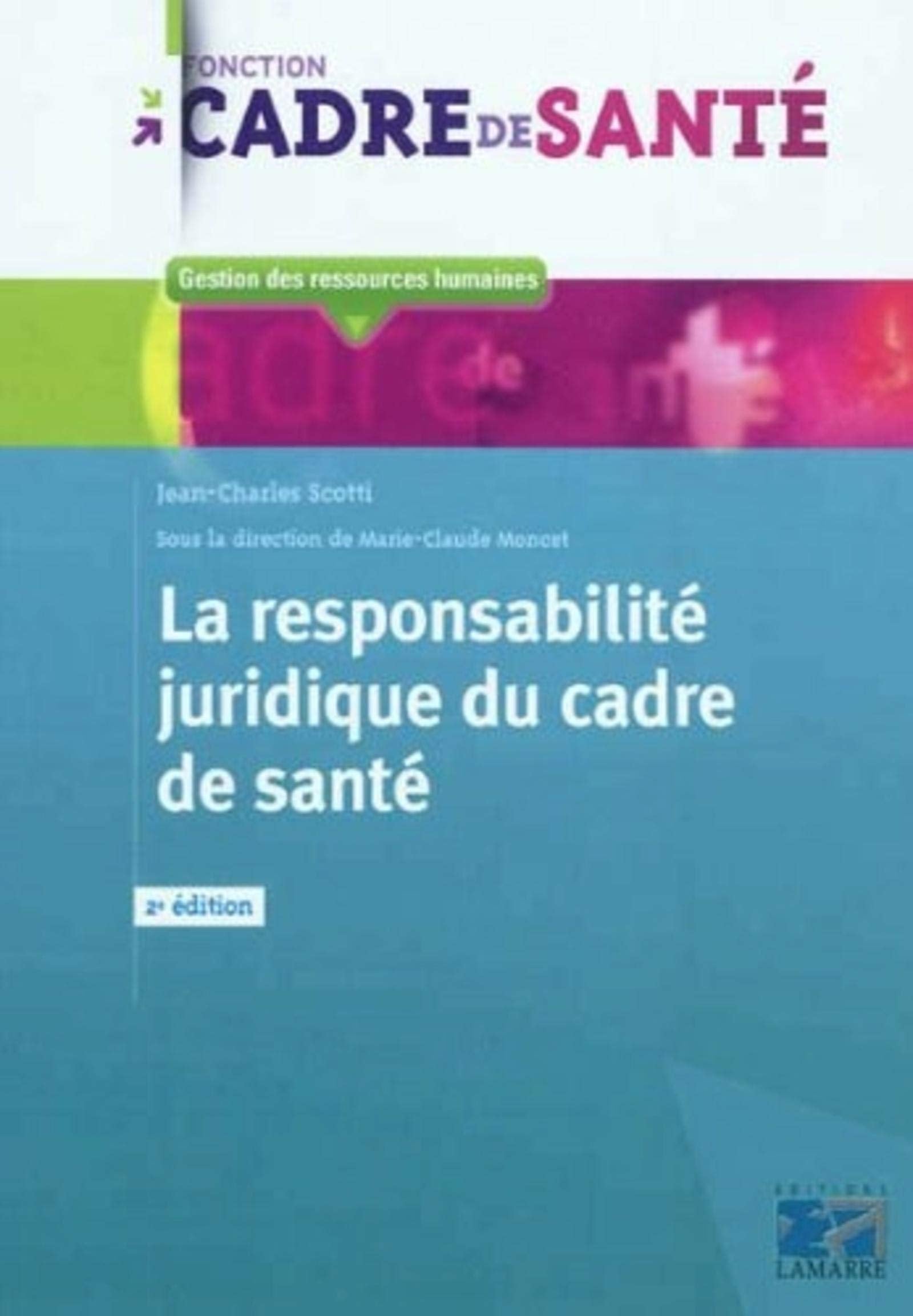 LA RESPONSABILITE JURIDIQUE DU CADRE DE SANTE: 2EME EDITION book
