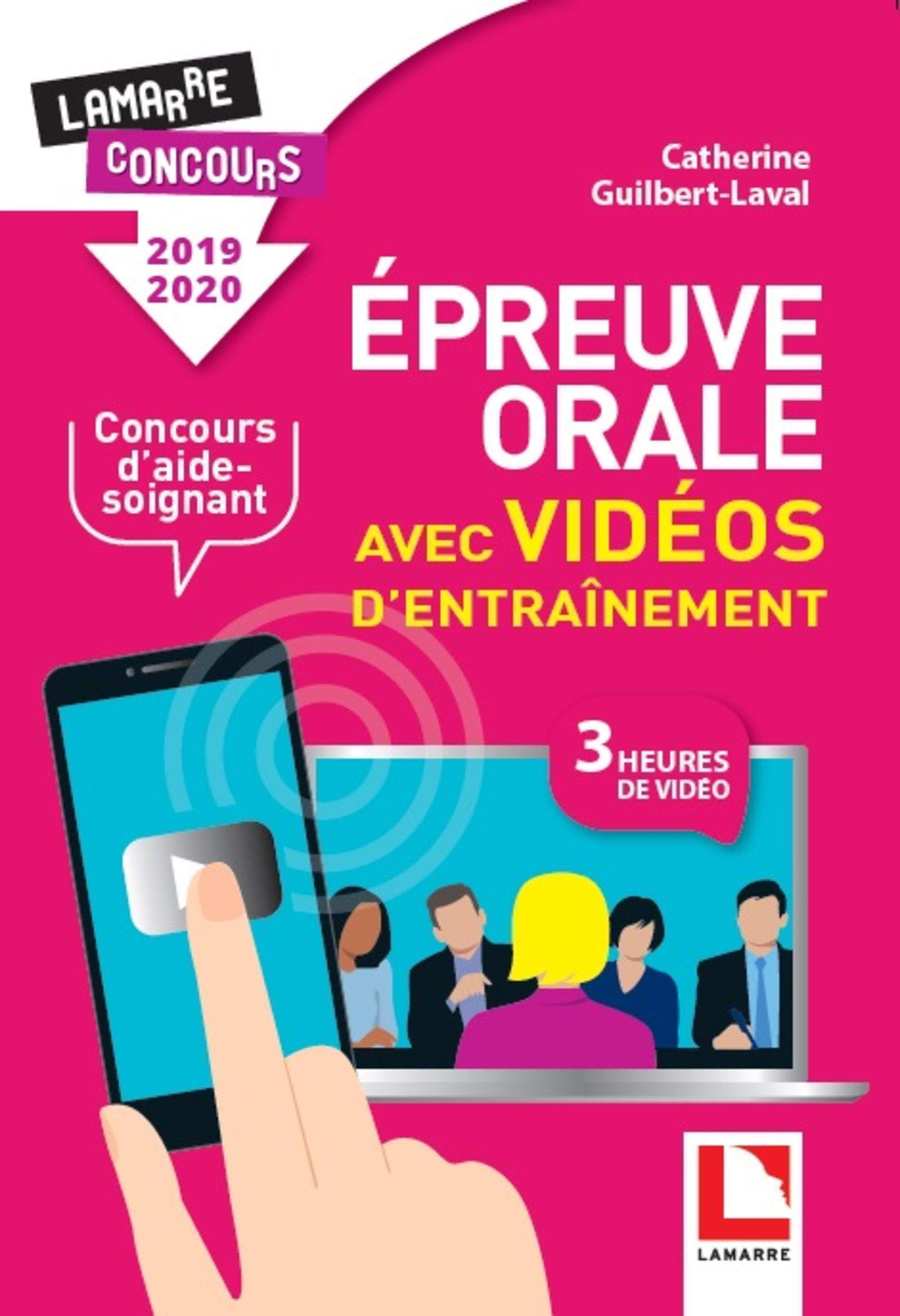 Epreuve orale avec vidéos d'entraînement pour le concours d'aide-soignant: 2019-2020 book