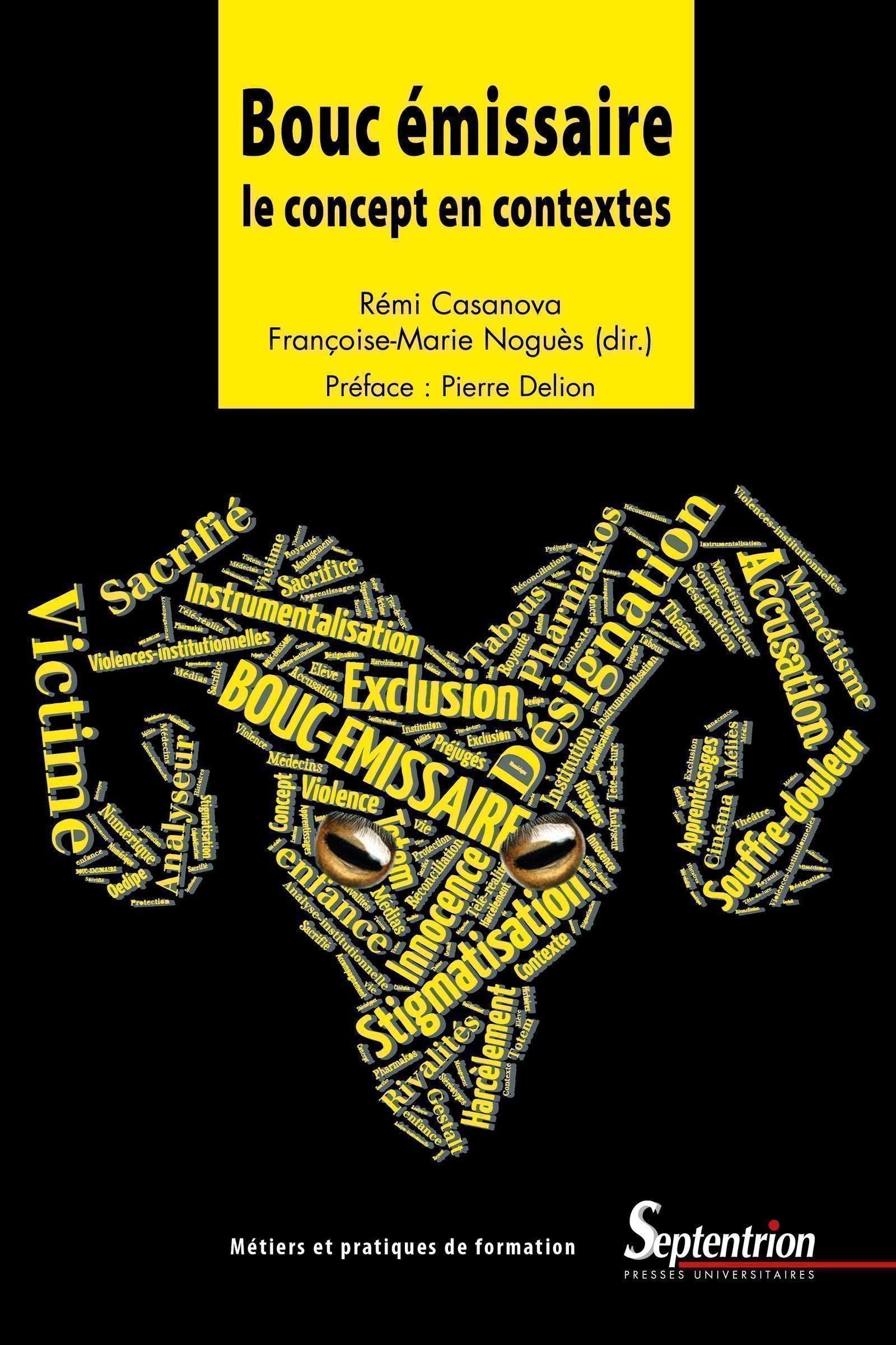 Bouc émissaire: Le concept en contextes. Préface : Pierre Delion Books