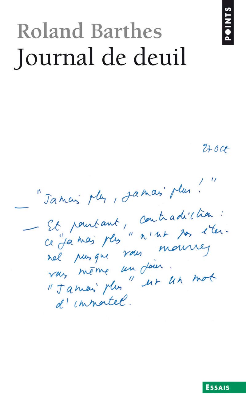 Journal de deuil. 26 octobre 1977 - 15 septembre 1 book