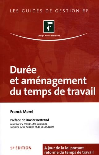 Durée et aménagement du temps de travail Books