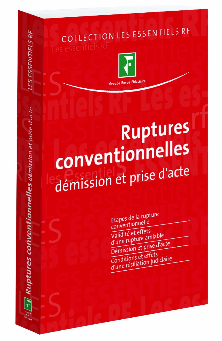 Ruptures conventionnelles: Démission et prise d'acte Books