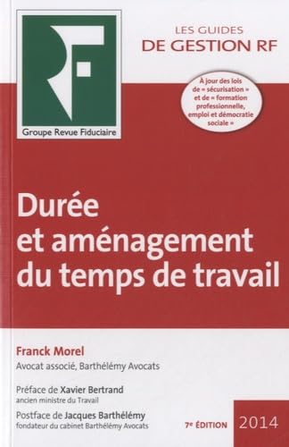 Durée et aménagement du temps de travail 2014 book
