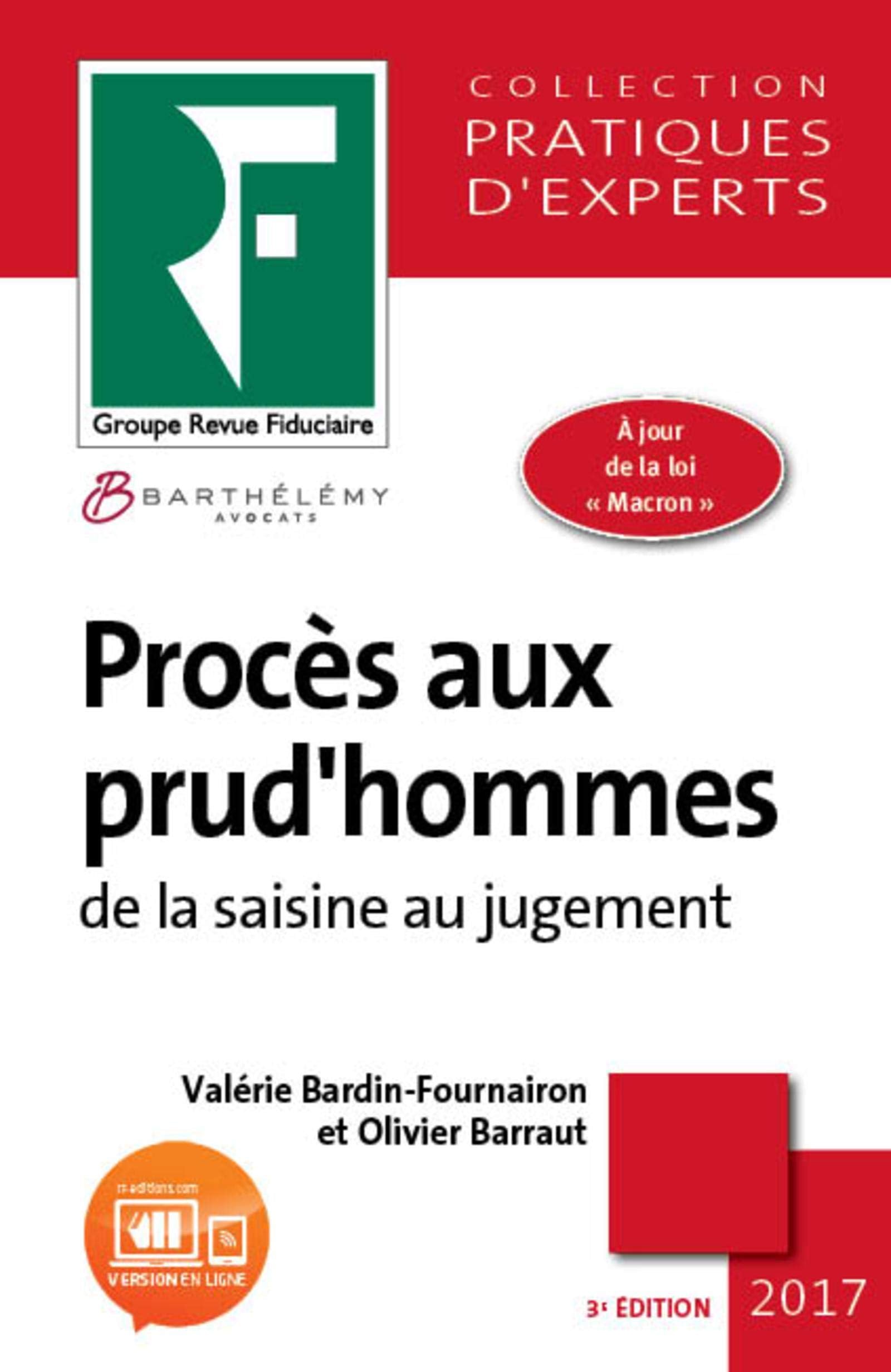 PROCES AUX PRUD HOMMES: DE LA SAISINE AU JUGEMENT book