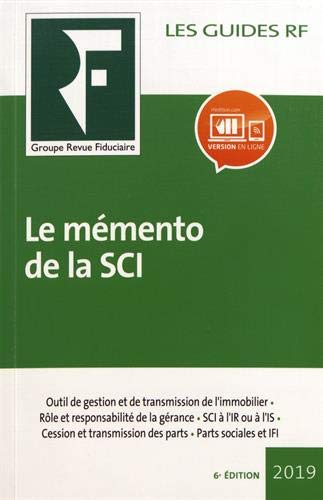 Le mémento de la SCI : 2019 Law