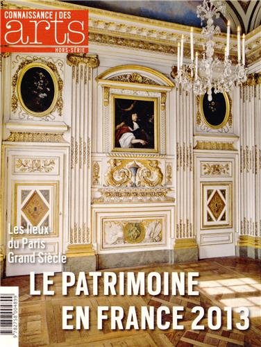 LE PATRIMOINE EN FRANCE 2013 book