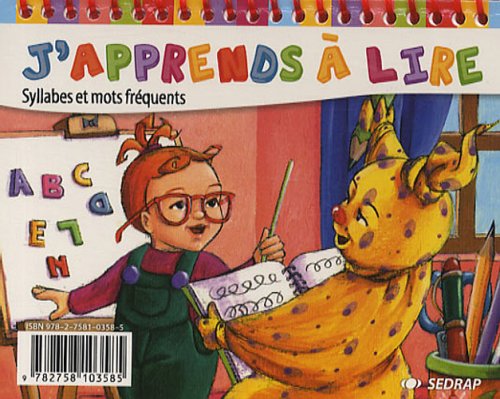 J'apprends à lire: Syllabes et mots fréquents book