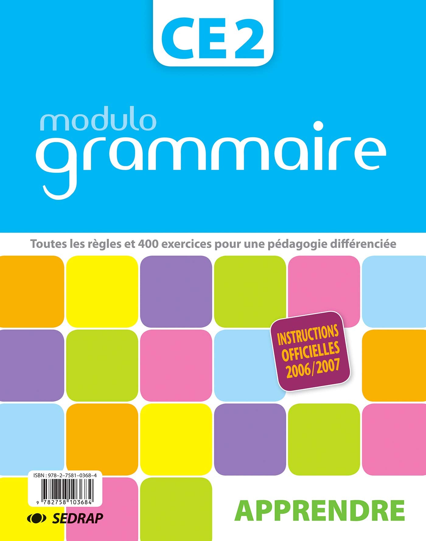 Modulo grammaire CE2 CE2 (Le lot (1 classeur "Apprendre" + 1 classeur "Corriger" offert)) book