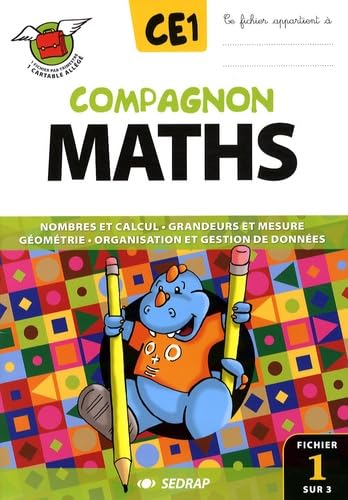 Compagnon Maths CE1 CE1 (Le lot de 3 fichiers) book
