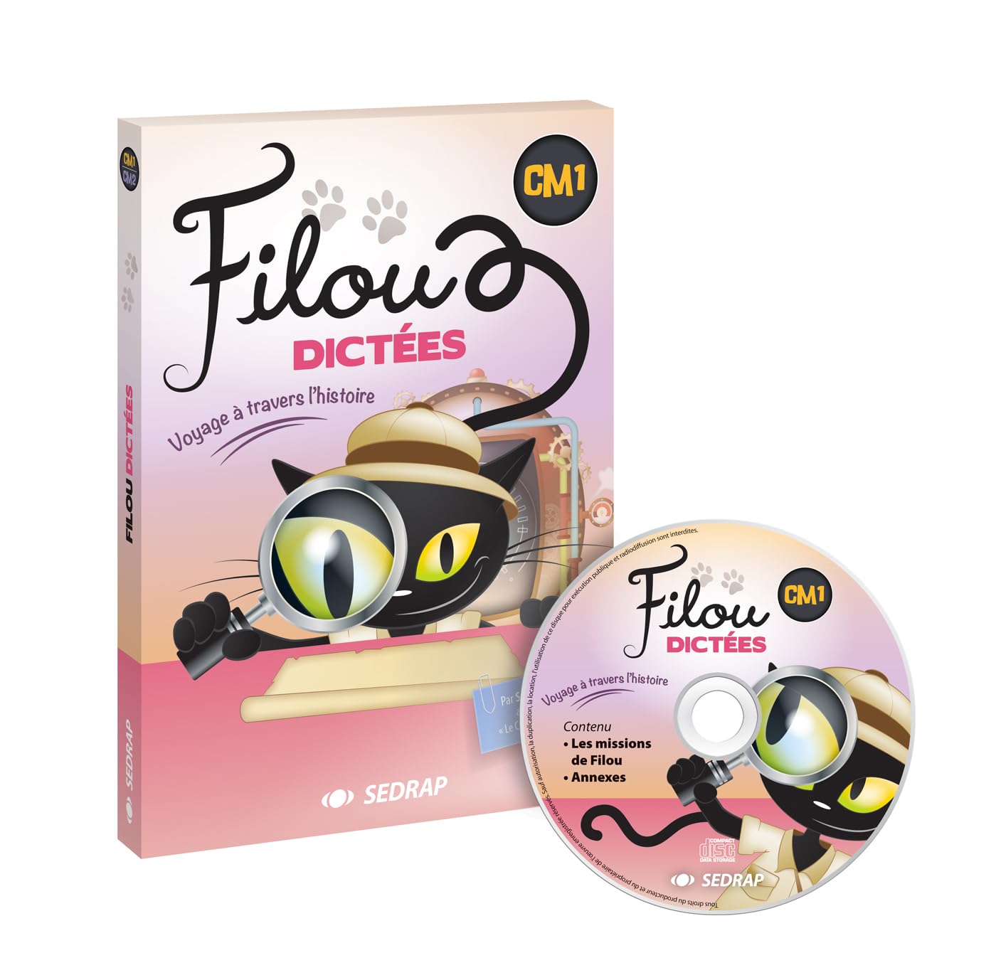 FILOU DICTEES CM1/CM2: Voyage à travers l'histoire Professional & Reference Books
