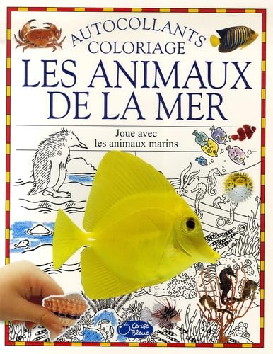 Les animaux de la mer: Autocollants exercices book