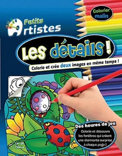 Les détails !: Colorie et crée deux images en même temps ! book