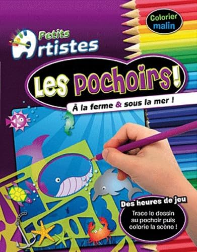 Les pochoirs !: A la ferme & sous la mer ! book