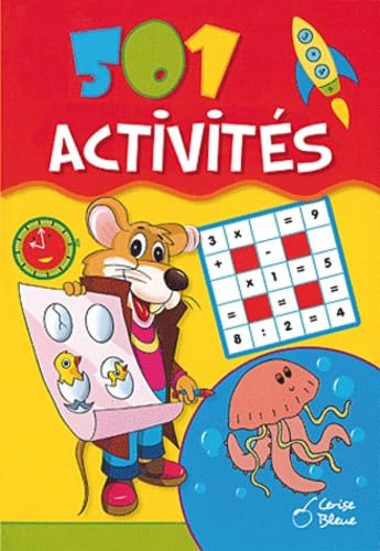 501 activités: Coloriages, puzzles, mots à découvrir, labyrinthes... book