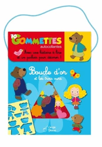 Boucle d'or et les trois ours: 70 gommettes autocollantes book