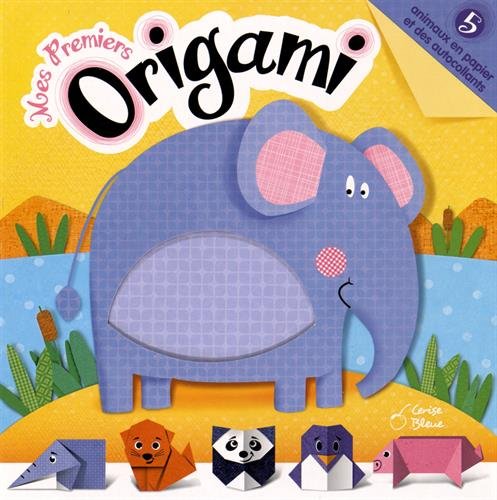 Mes premiers origami: 5 animaux en papier et des autocollants book