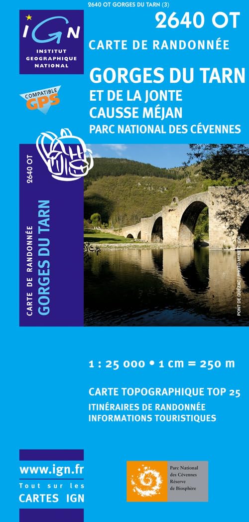Gorges du Tarn  1 : 25 000 Leisure, Home & Garden