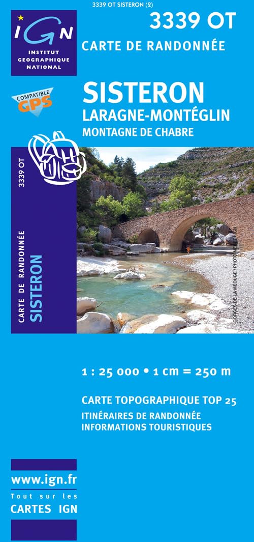 Sisteron / Laragne-Montéglin / Montagne de Chabre (3339OT) (TOP 25) Geology & Geography
