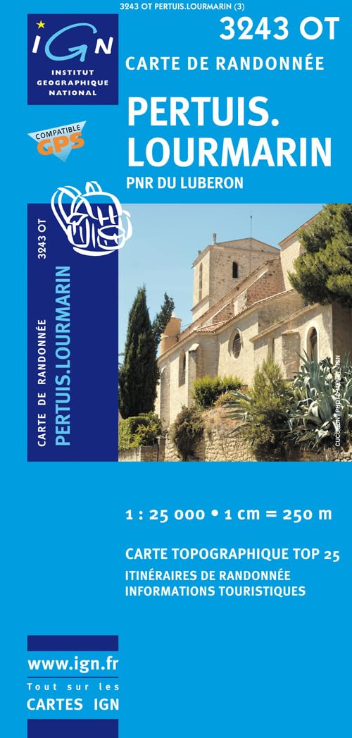 Pertuis Lourmarin 1 : 25 000 Geology & Geography