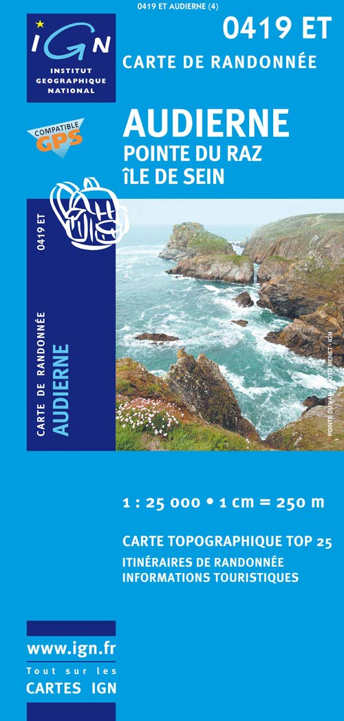 Audierne / Pointe du Raz / Ile de Sein (0419ET) (TOP 25) Geology & Geography