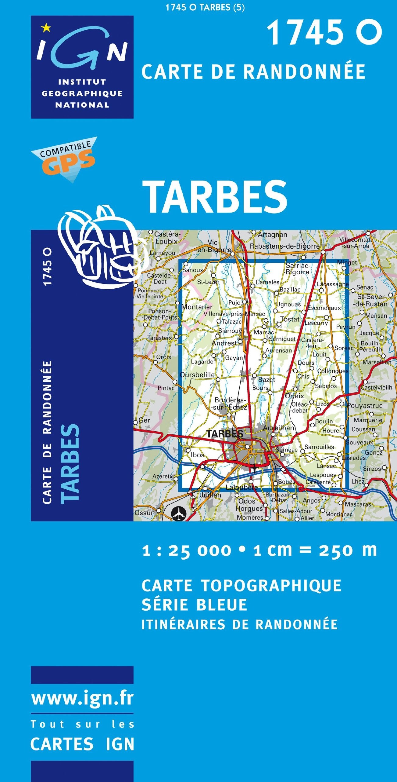 Product Image: Tarbes (1745O) (Série Bleue)